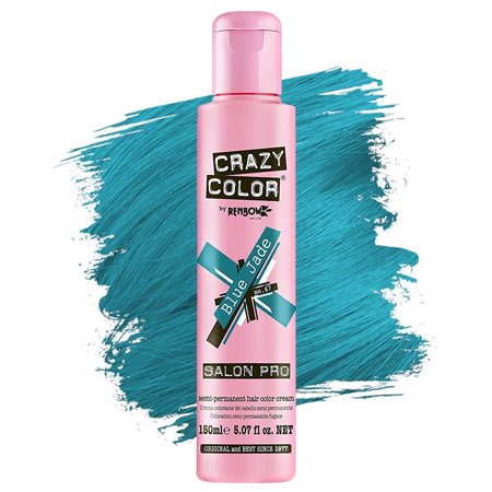 Crazy Color Salon Pro Blue Jade Semi Permanent Hair Dye 5.07 Oz
