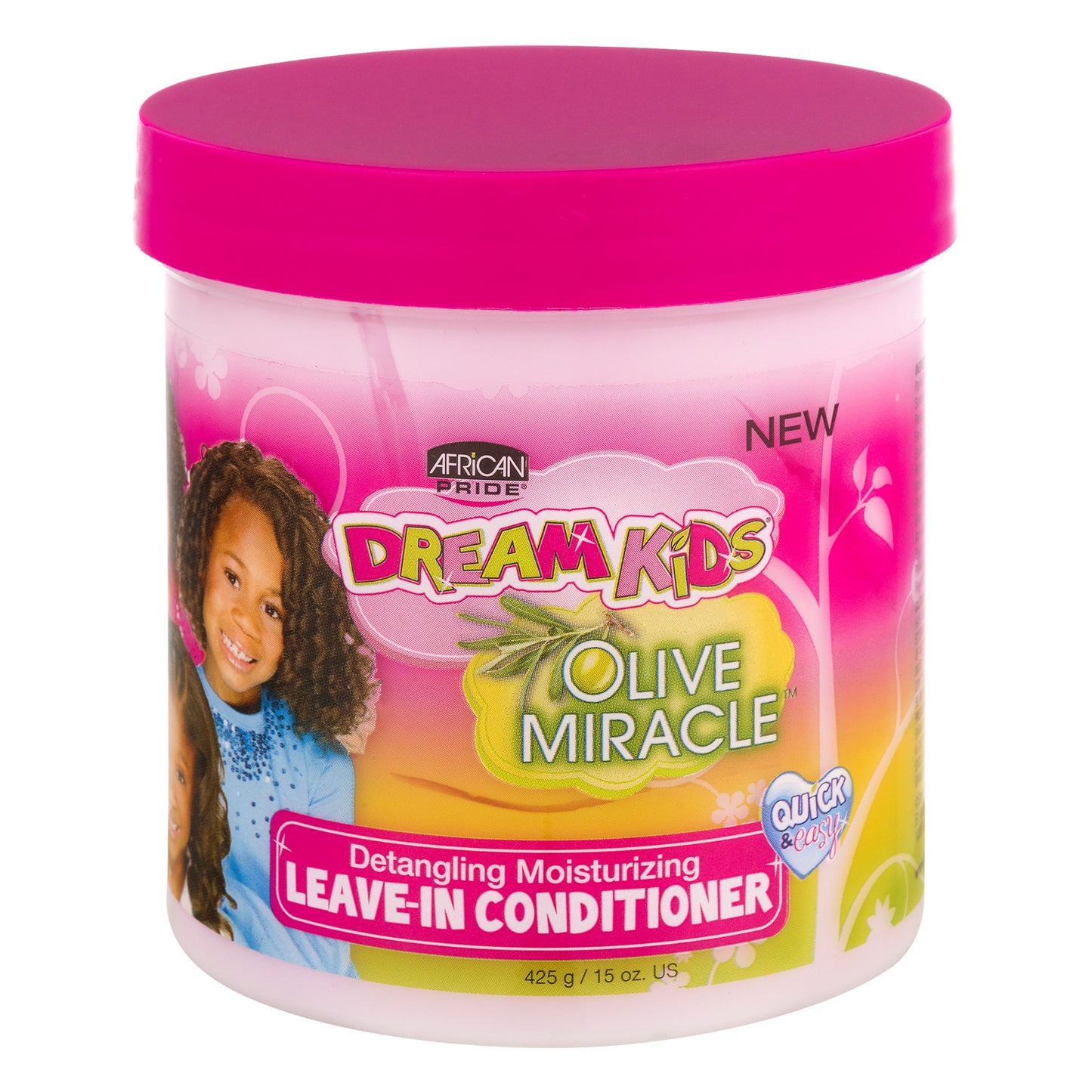 African Pride Dream Kids Olive Miracle Leave-in Conditioner 15 Oz