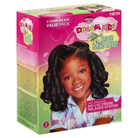 African Pride Dream Kids Olive Miracle Relaxer Kit