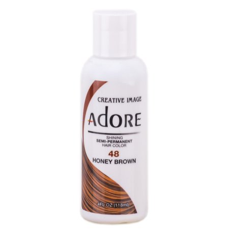 Adore Semi Permanent Hair Color 048 Honey Brown 4 Oz