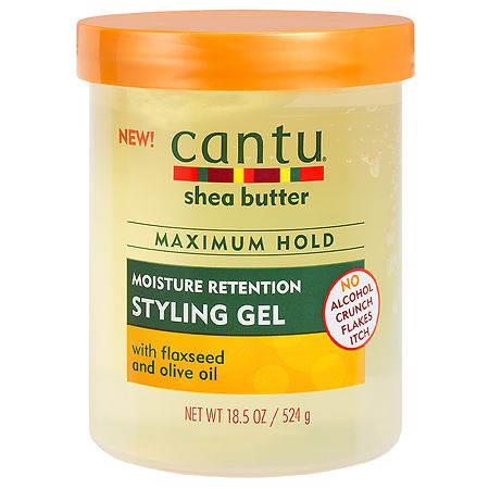 Cantu Moisture Retention Styling Gel Flaxseed & Olive Oil 524g
