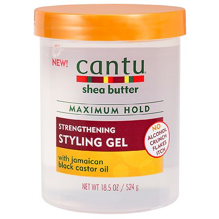 Cantu Strengthening Styling Gel Shea Butter, 18.5 OZ