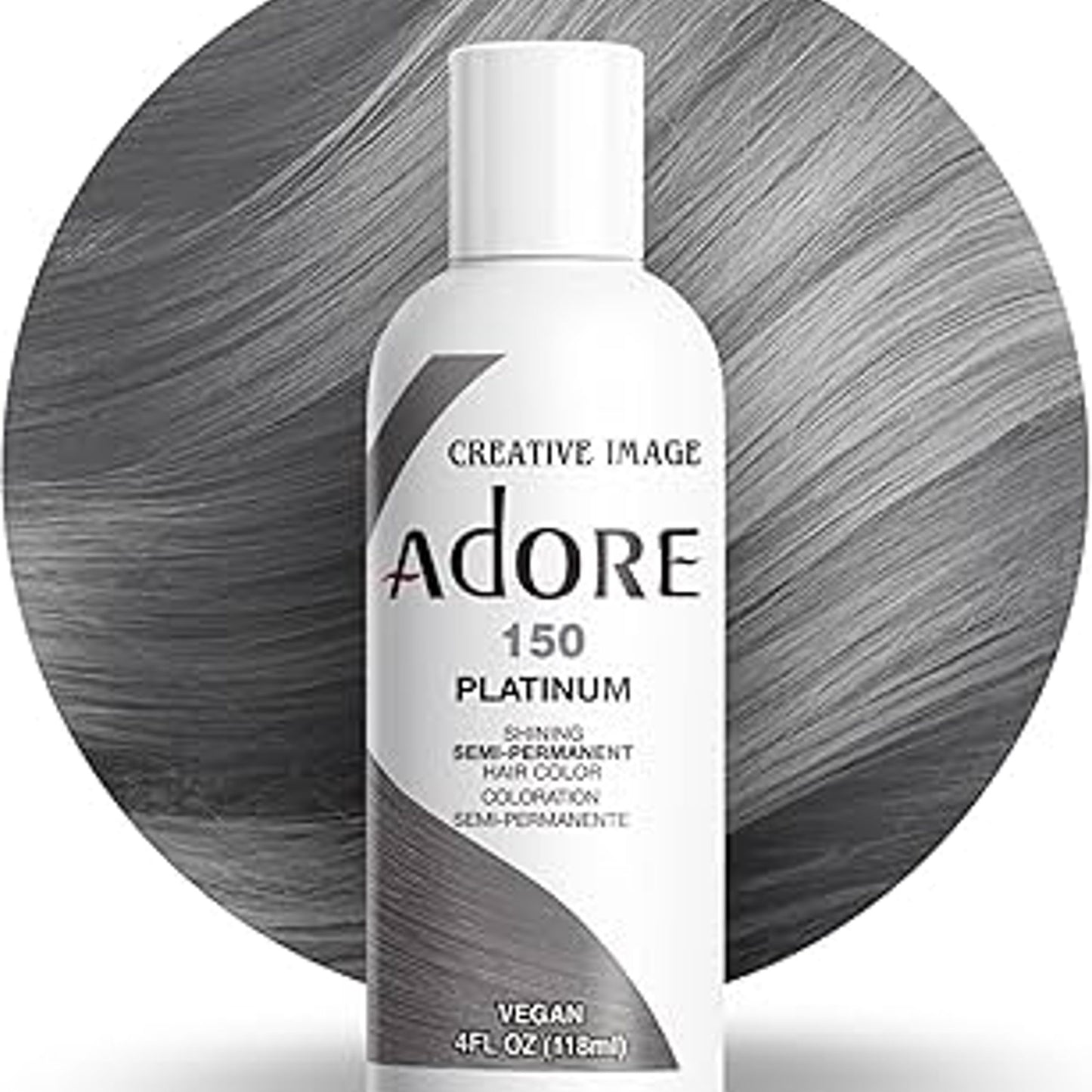 Adore Semi Permanent Hair Color 150 Platinum