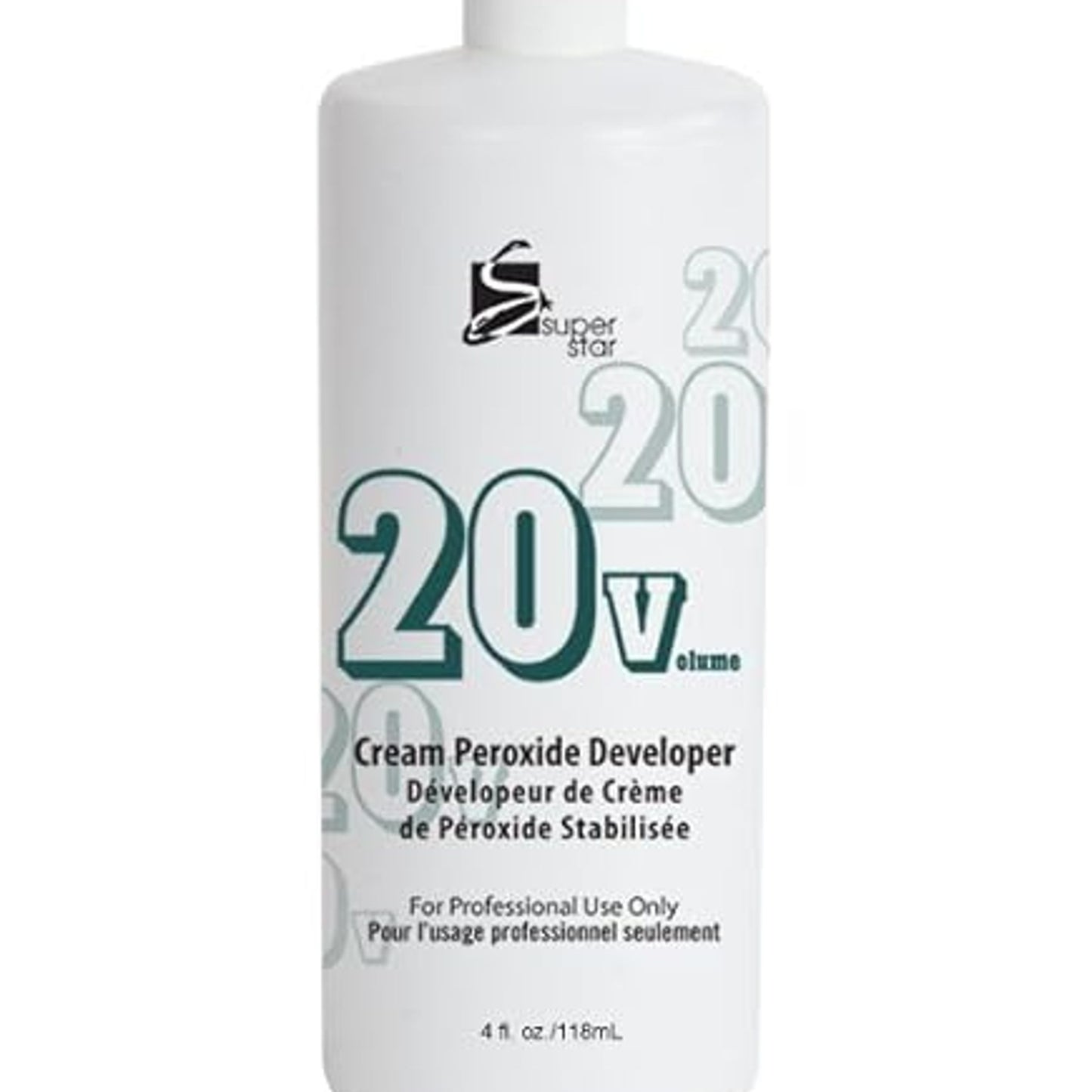 Superstar Cream Peroxide Developer 40V, 8 Oz