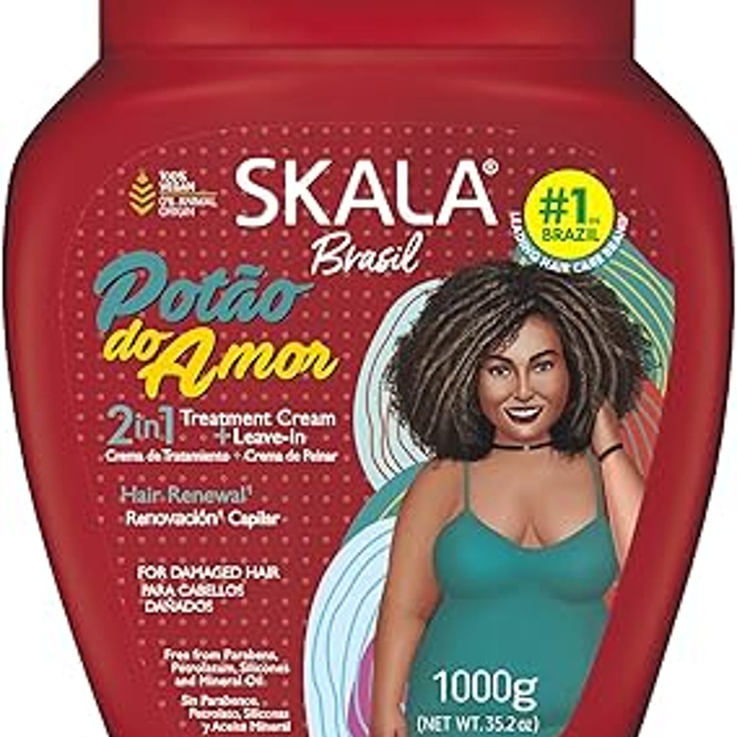 Skala Potao Do Amor Hair Cream 1000 G