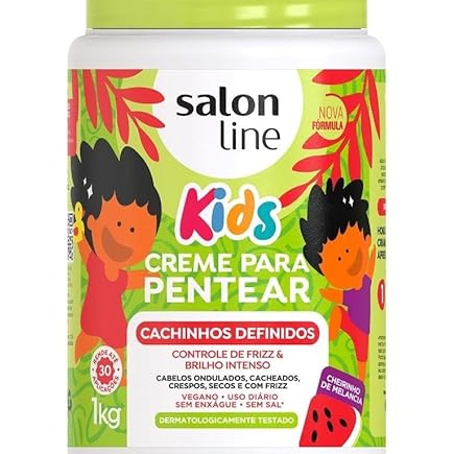 Salon Line Kids Cachinhos Definidos Vegano Creme 1kg