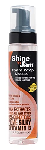Shine-N-Jam Supreme Foam Wrap Mousse, Large