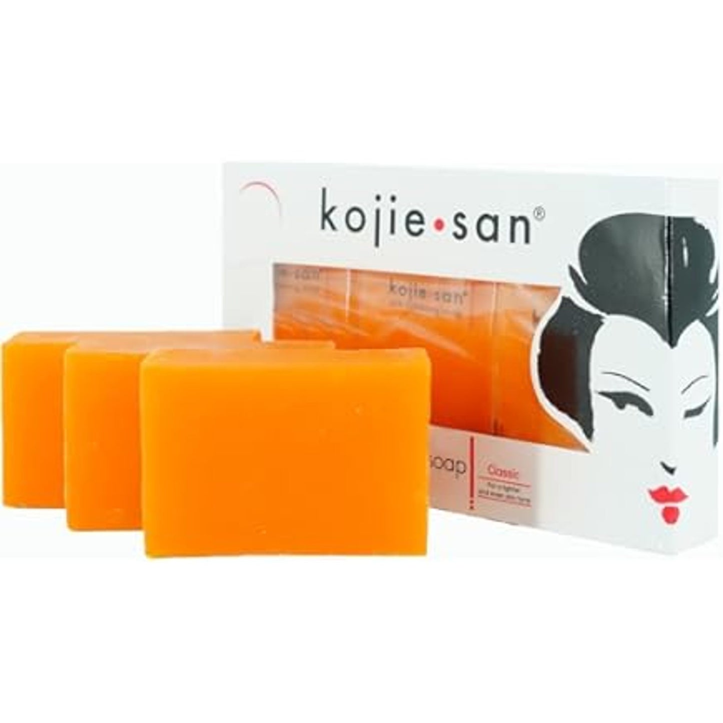 Kojie San Skin Lightening Soap, Pack of 3, 65g Each