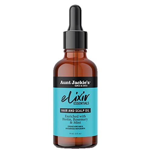 Aunt Jackie's Elixir Hair & Scalp Oil, 2 OZ Pack of 1
