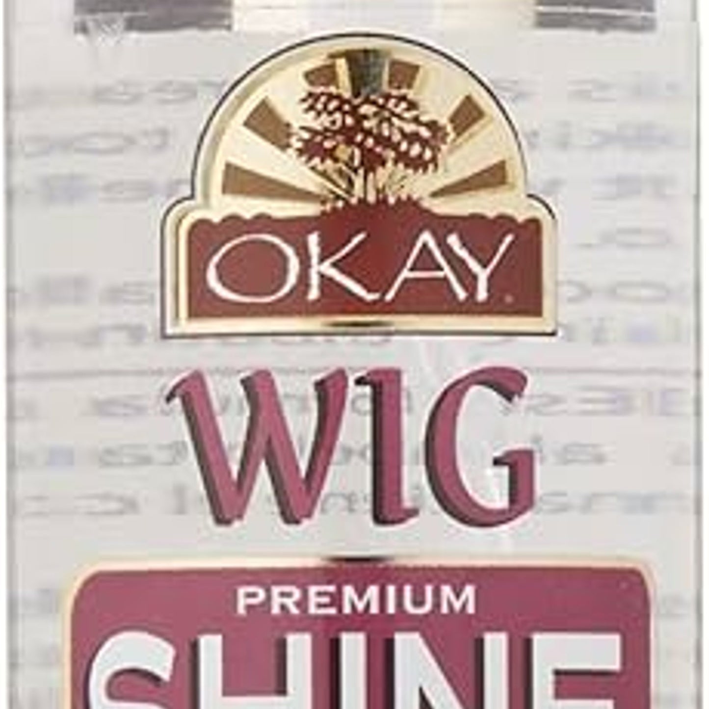 Okay Wig Shine Premium Oil-Free, Paraben-Free, 2 oz