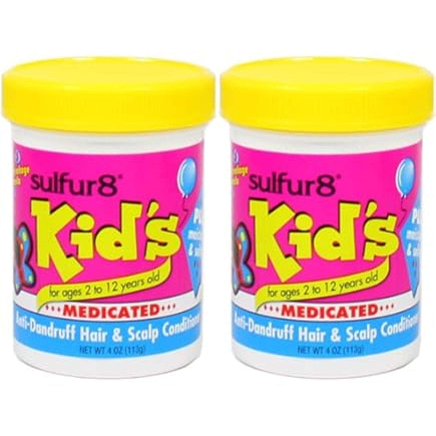 Sulfur 8 Medicated Anti-Dandruff Hair and Scalp Conditioner 2 Oz