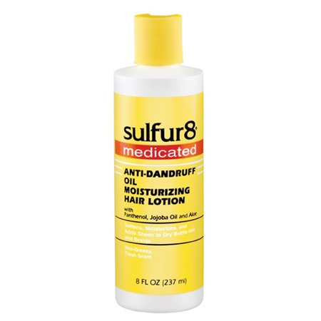 Sulfur8 Medicated Anti-Dandruff Moisturizing Hair Lotion