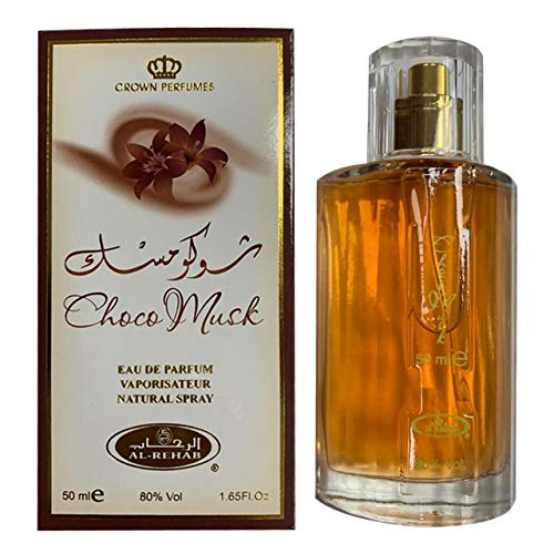 Al Rehab Choco Musk Perfume Spray 50ml - Pack of 1