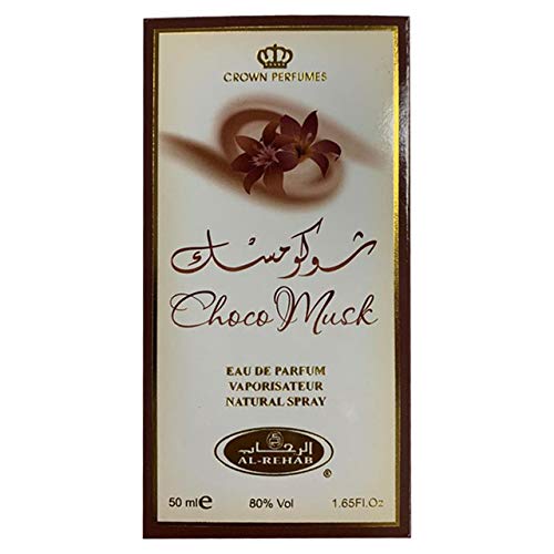 Al Rehab Choco Musk Perfume Spray 50ml - Pack of 1