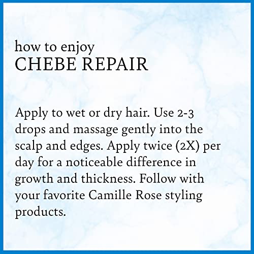 Camille Rose Strengthening Oil with Black Castor & Chebe, 2 OZ