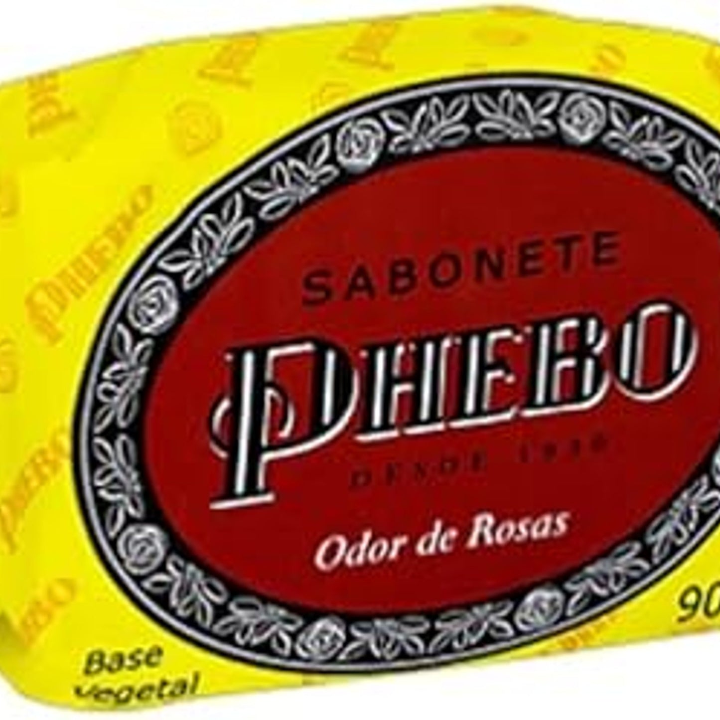 Phebo Sabonete Barra Odor De Rosas 90g