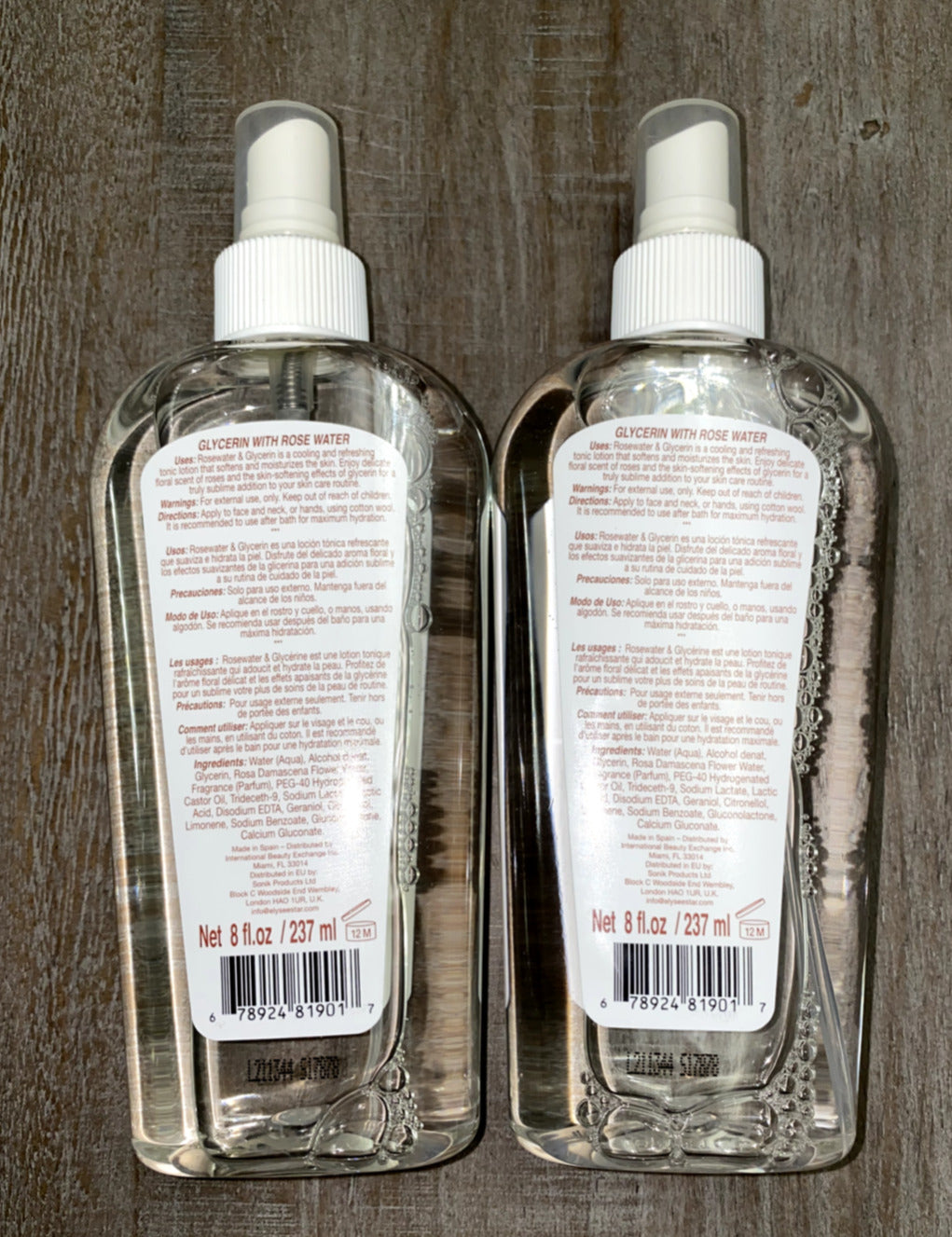 Topiclear Glycerin Rosewater Toning Moisturizing