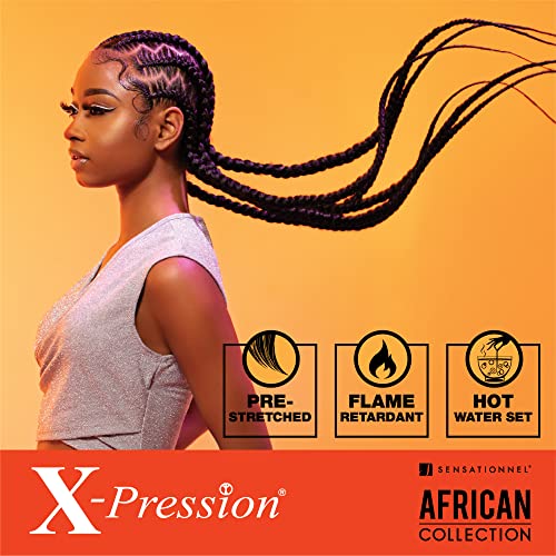 Sensationnel X-Pression Synthetic Braid 58 Inch - Pack of 2