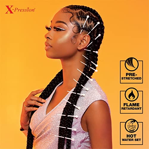 Sensationnel X-Pression Synthetic Braid 58 Inch - Pack of 2