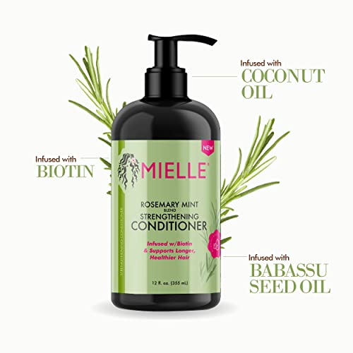 Mielle Rosemary Mint Strengthening Conditioner 12 Fl Oz