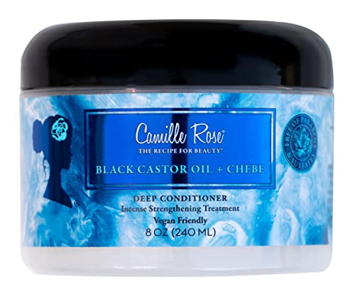 Camille Rose Deep Conditioner with Black Castor Oil & Chebe, 8 Fl Oz