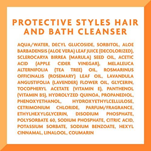 Cantu Moisturizing Protective Shampoo 296 ml Pack of 1