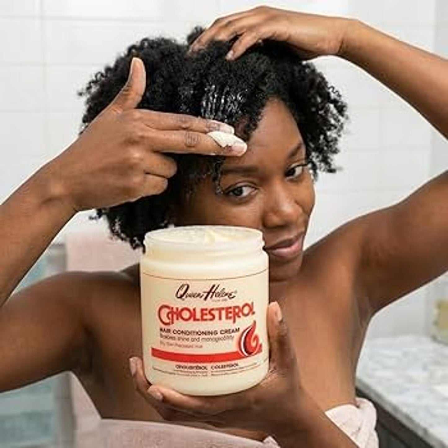 Queen Helene Cholesterol Hair Conditioning Cream 15 Oz