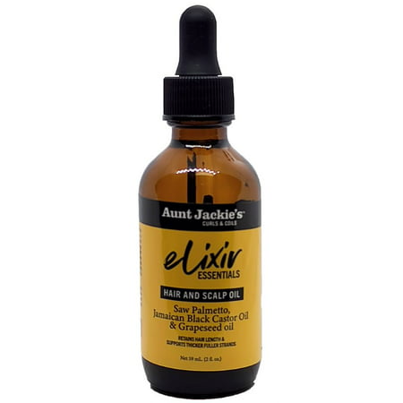 Aunt Jackie's Hair & Scalp Oil, Jamaican Black Castor, 2 oz