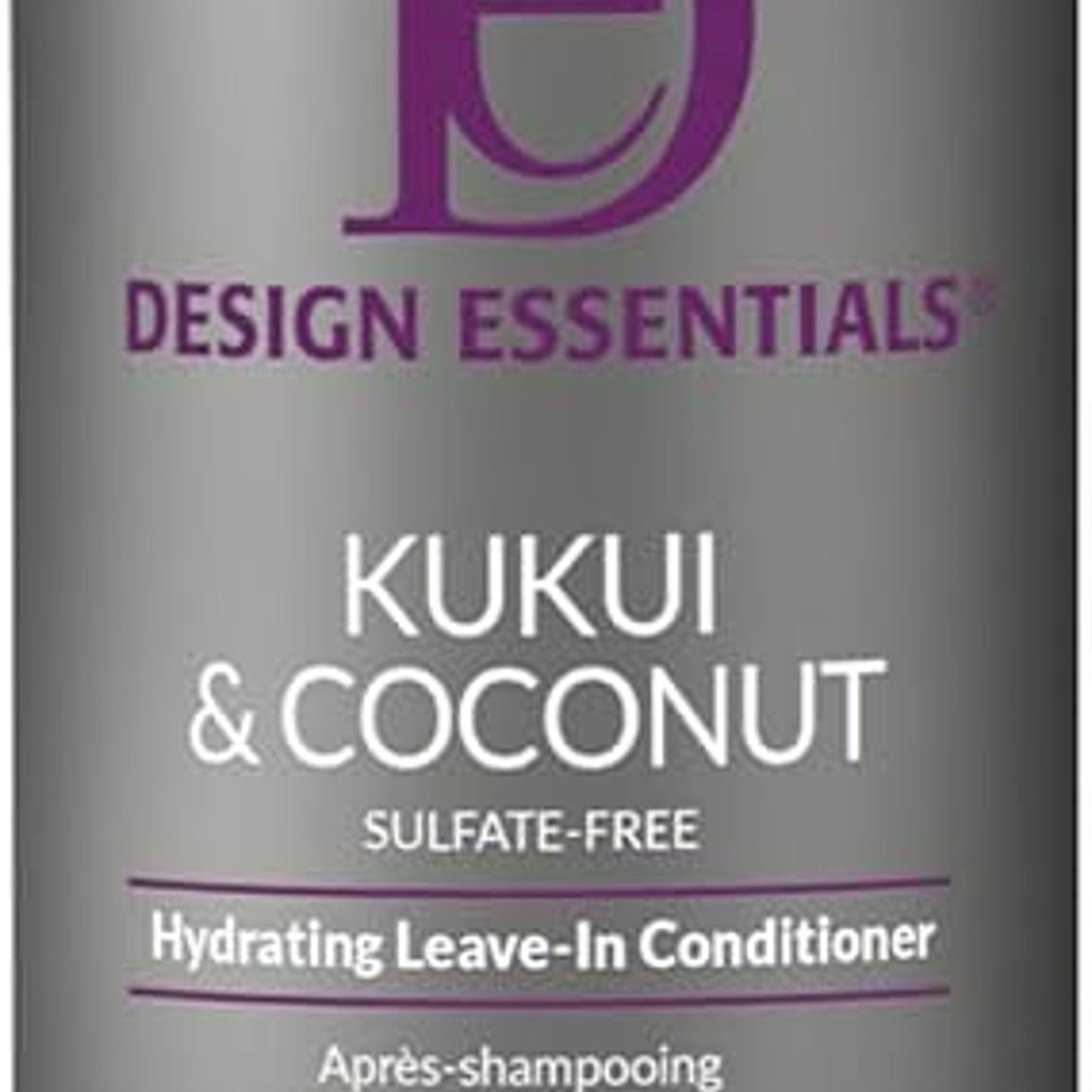 Design Essentials Kukui & Coconut Hydrating Leave-in Conditioner 12oz