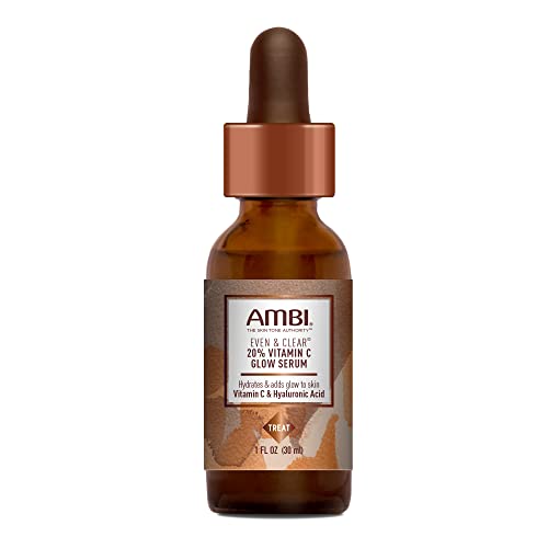 AMBI Vitamin C Face Glow Serum 1 Fl Oz Pack of 1