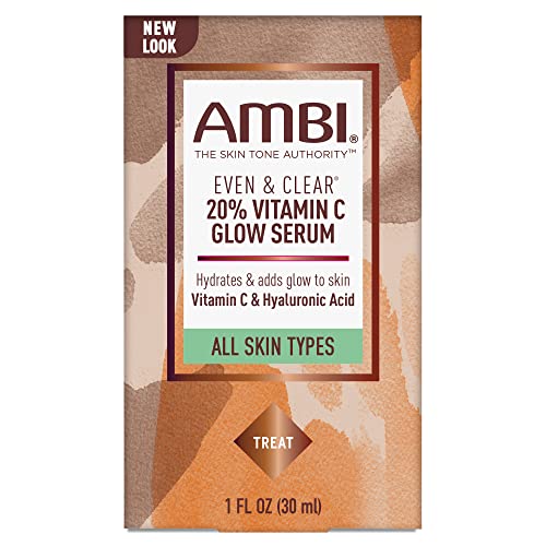 AMBI Vitamin C Face Glow Serum 1 Fl Oz Pack of 1