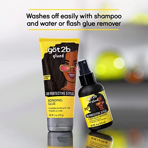 Got2B Glued Bonding Hair Gel, 6 Fl Oz, Pack of 1