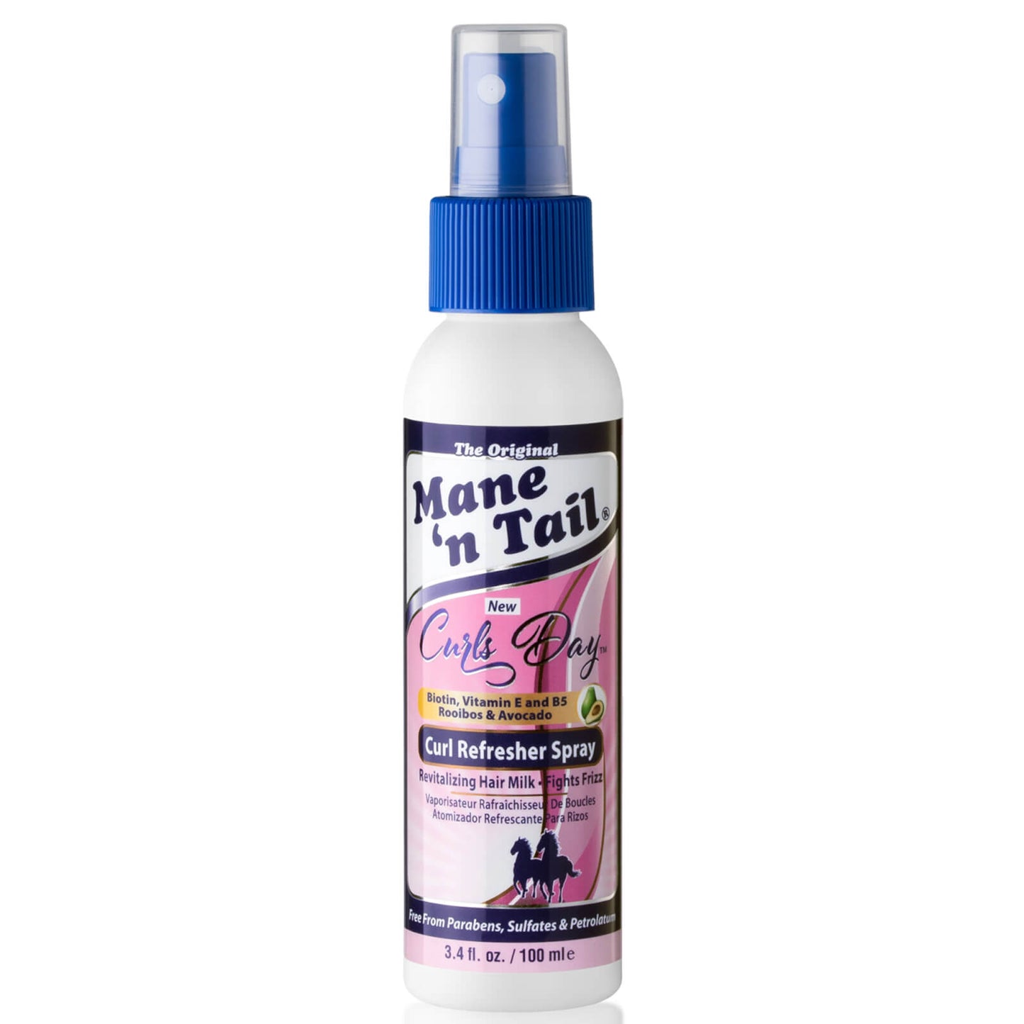 Mane N Tail Curls Day Curl Refresher Spray 3.4 Oz