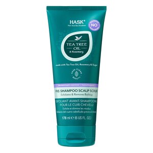 Hask Tea Tree Oil & Rosemary Pre-Shampoo Scalp Scrub 6 OZ