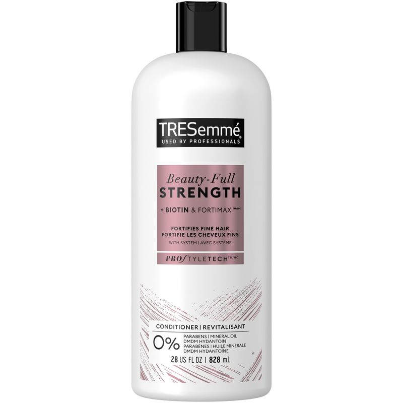 TRESemmé Beauty-Full Strength Conditioner, Biotin & Fortimax, 828 ML