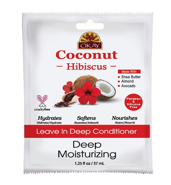 OKAY Coconut Hibiscus Leave-In Conditioner 1.25 oz