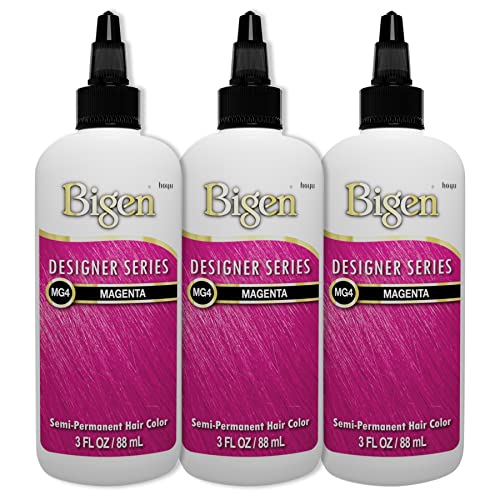 Bigen Magenta Designer Series Semi-Permanent Hair Color, 3 Fl Oz