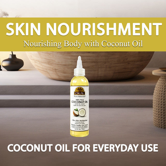 OKAY 100% Pure Olive Oil 4 Oz 118 mL