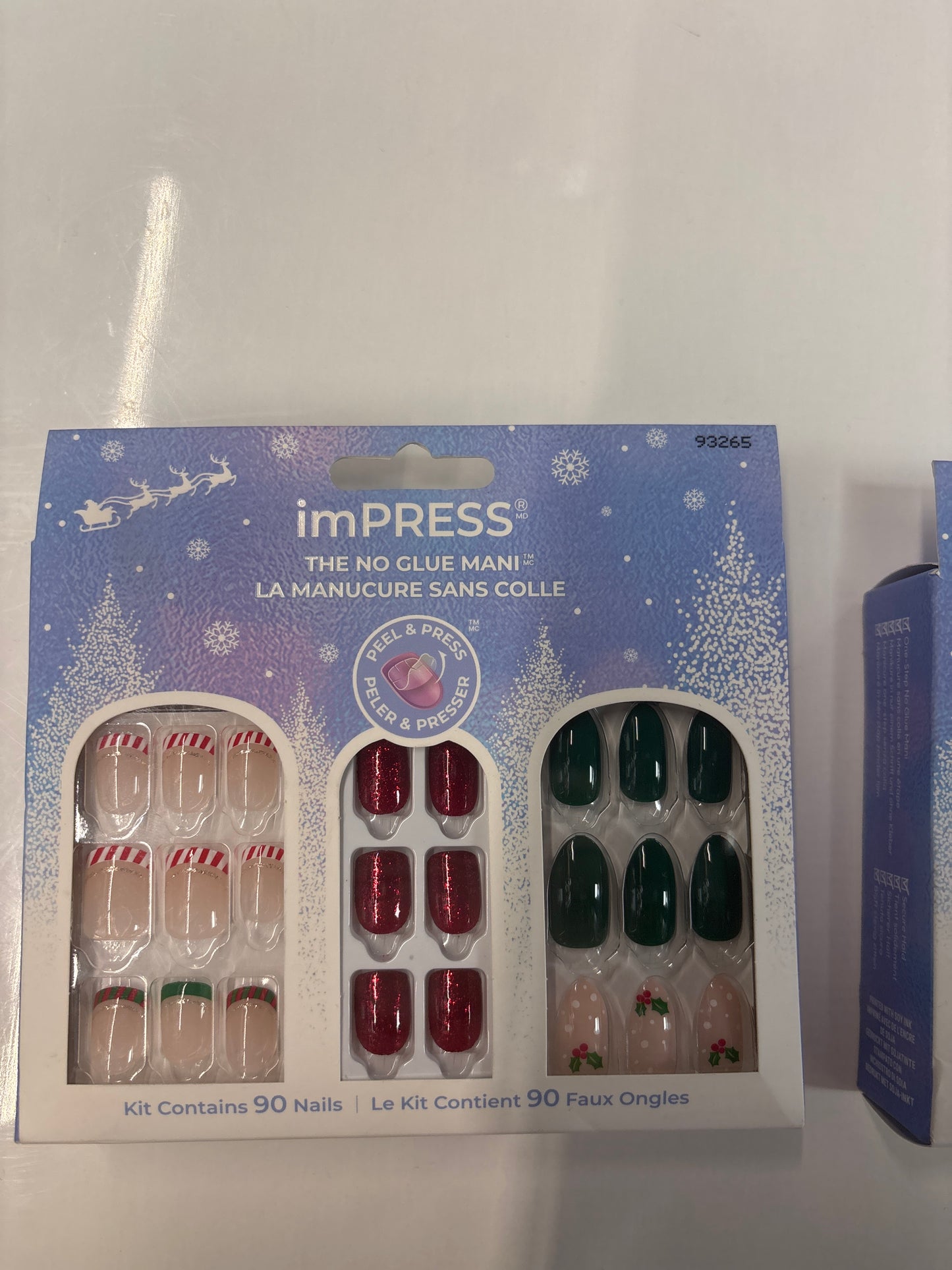 IMPRESS no glue mani