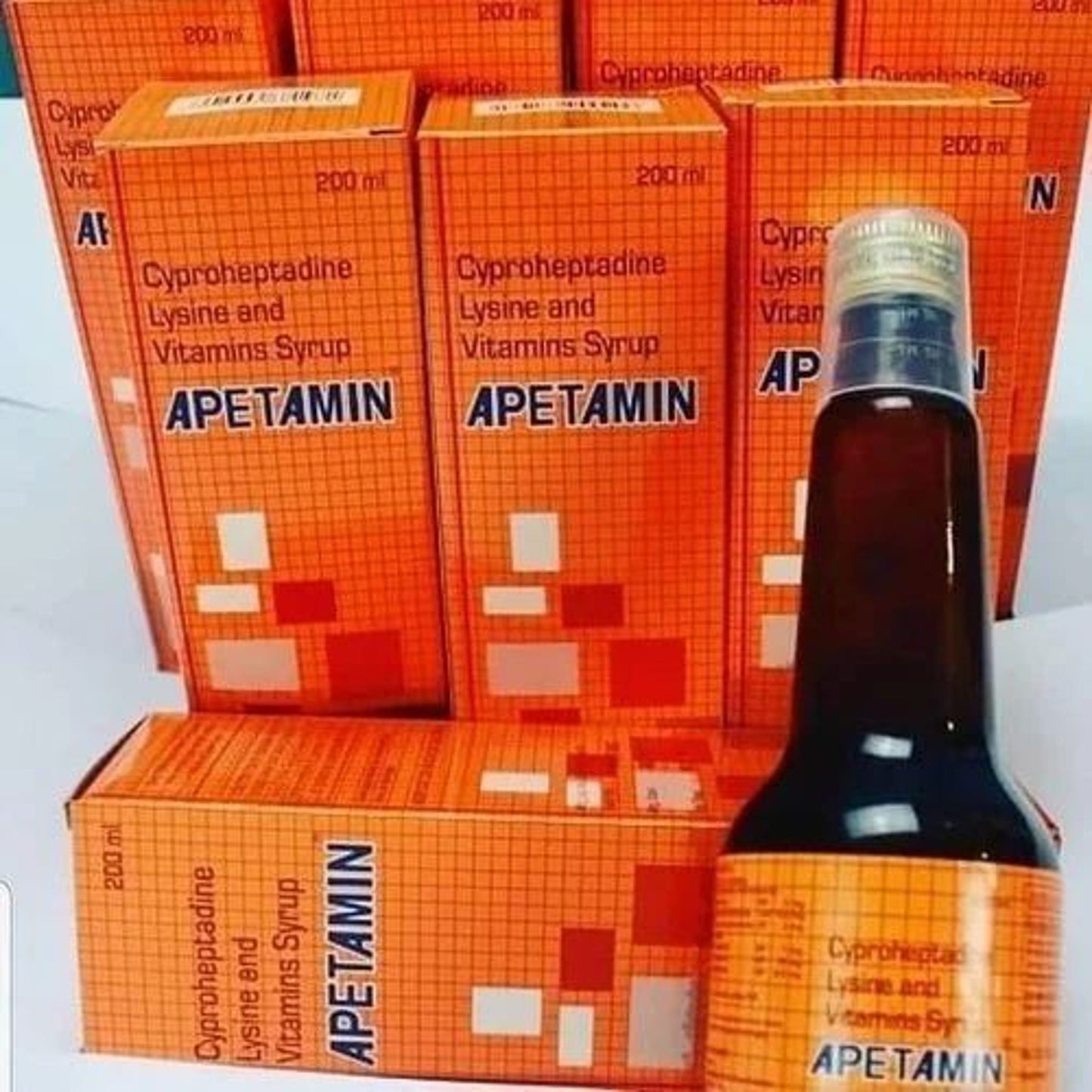 Apetamin Vitamins Syrup: Appetite Booster & Weight Gain