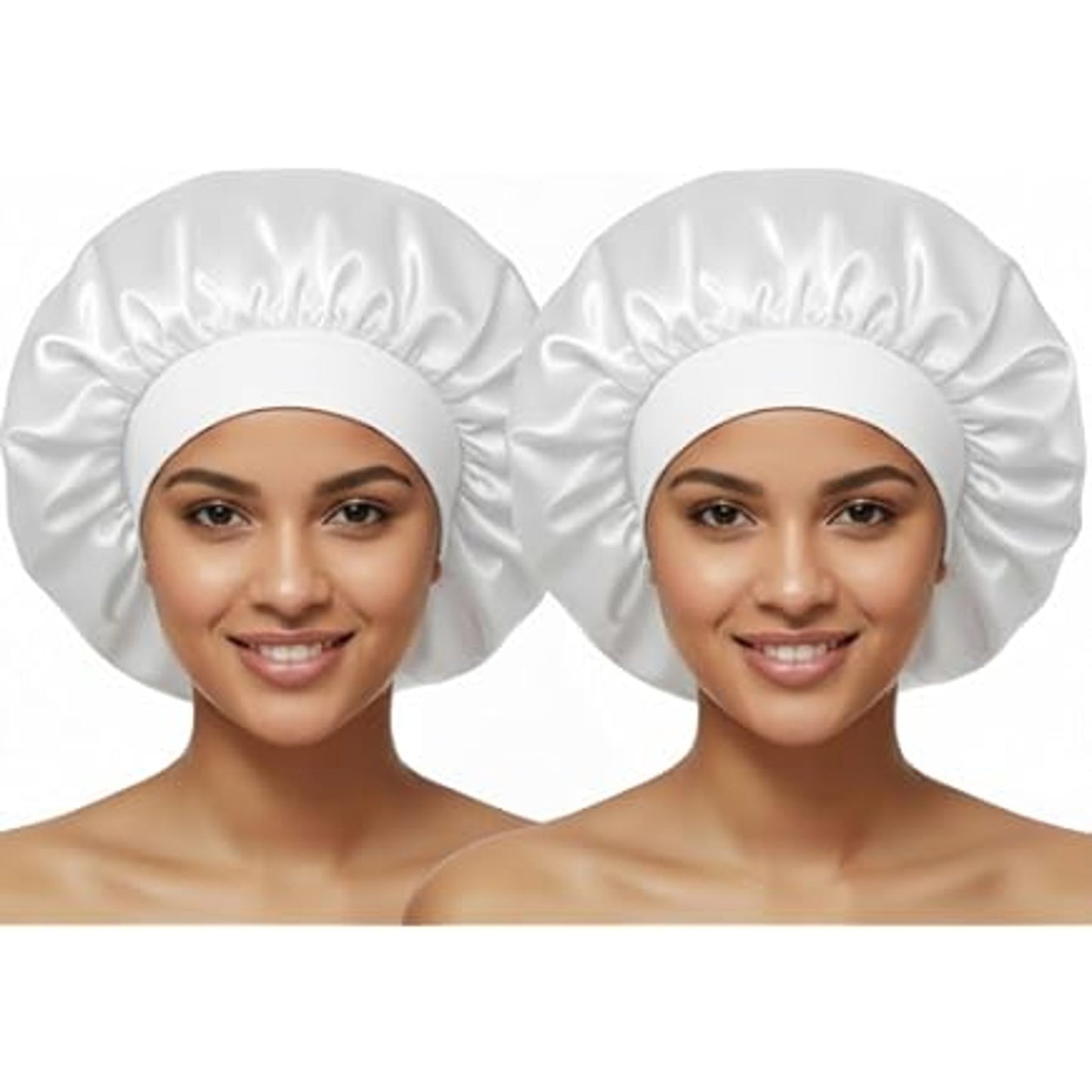 Dream Women Wide Band Satin Bonnet