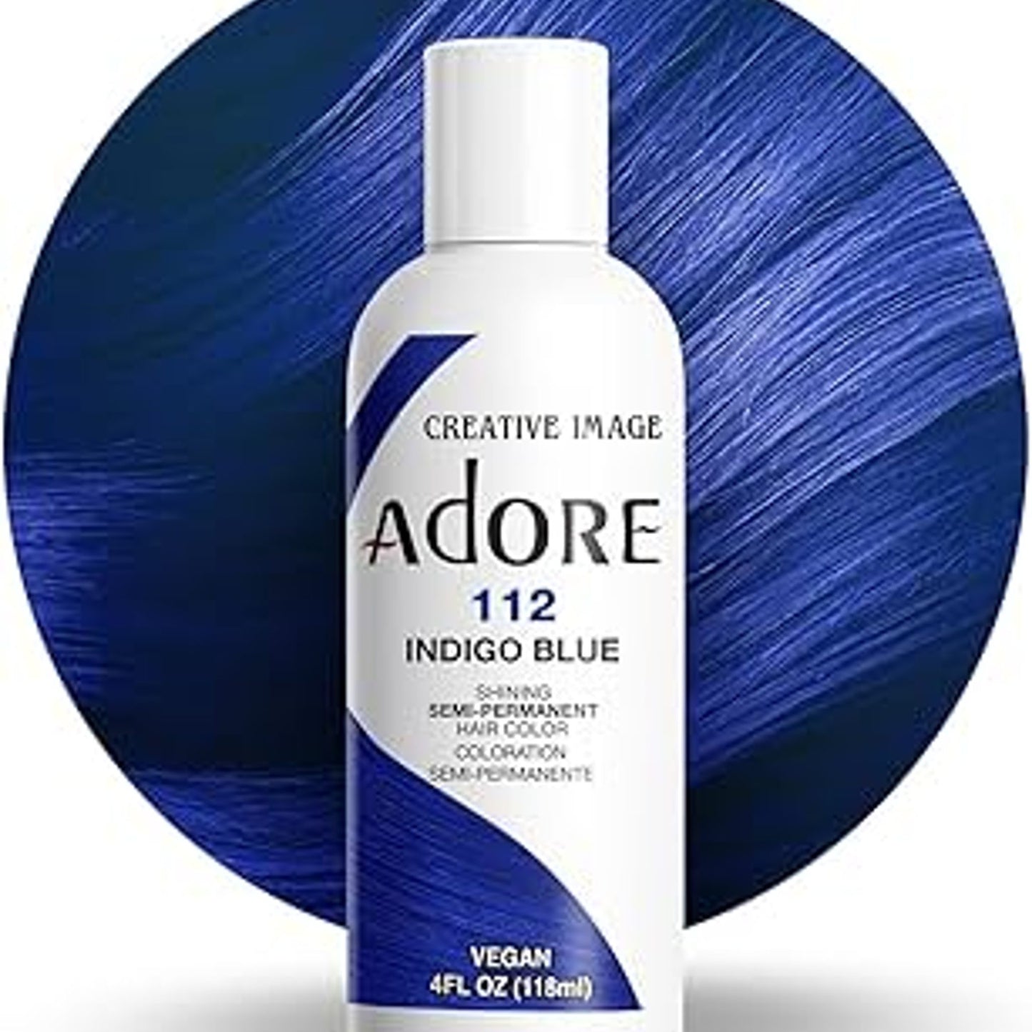 Creative Image Adore Indigo Blue Hair Color 4 Oz