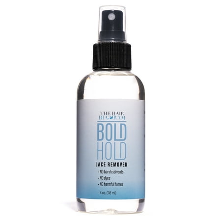 The Hair Diagram Bold Hold Lace Remover, 4 Oz