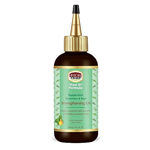 African Pride Strengthening Oil Hair Treatment 4 Fl Oz Pack of 1