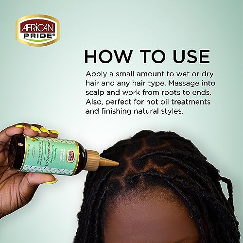 African Pride Strengthening Oil Hair Treatment 4 Fl Oz Pack of 1