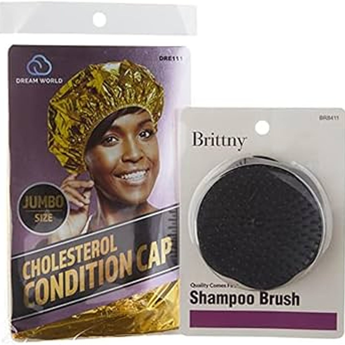 Dream Cholesterol Conditioning Cap, One Size, Gold Vinyl