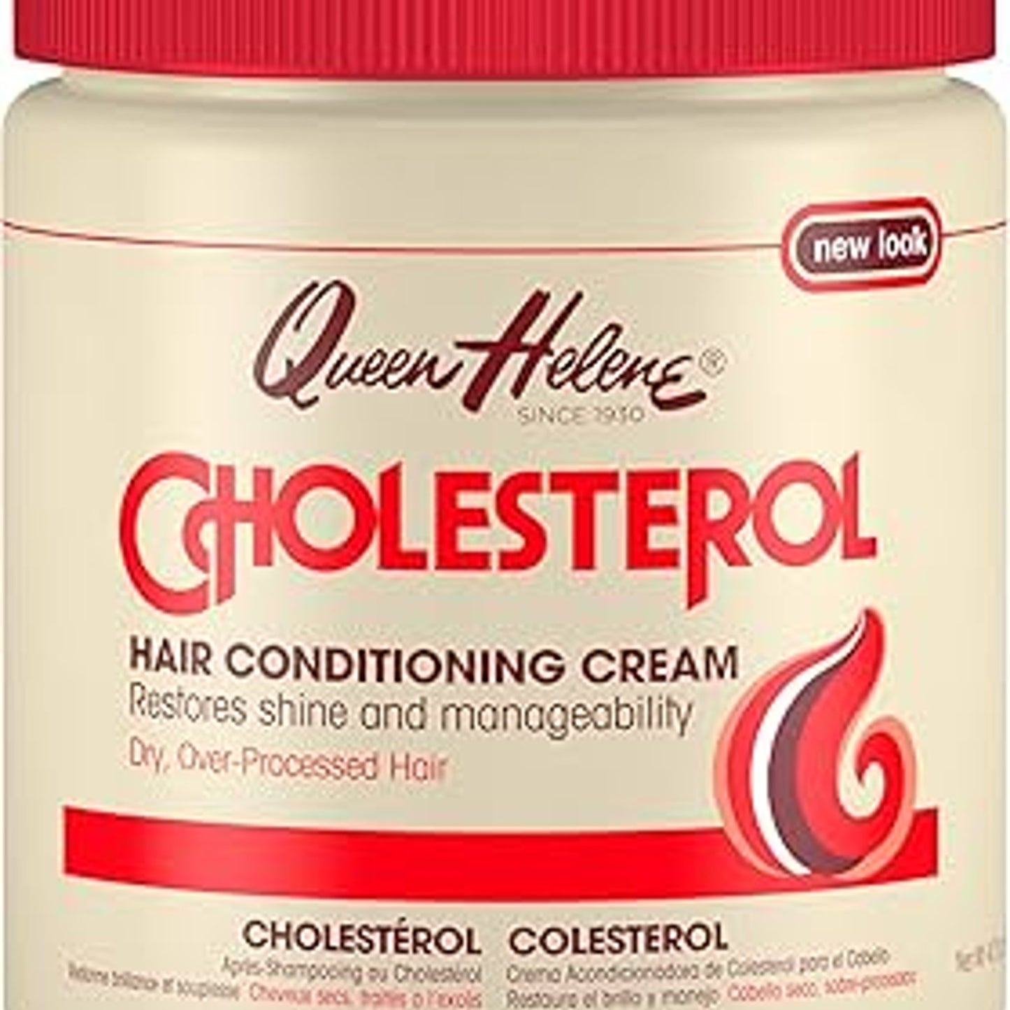 Queen Helene Cholesterol Hair Conditioning Cream 15 Oz