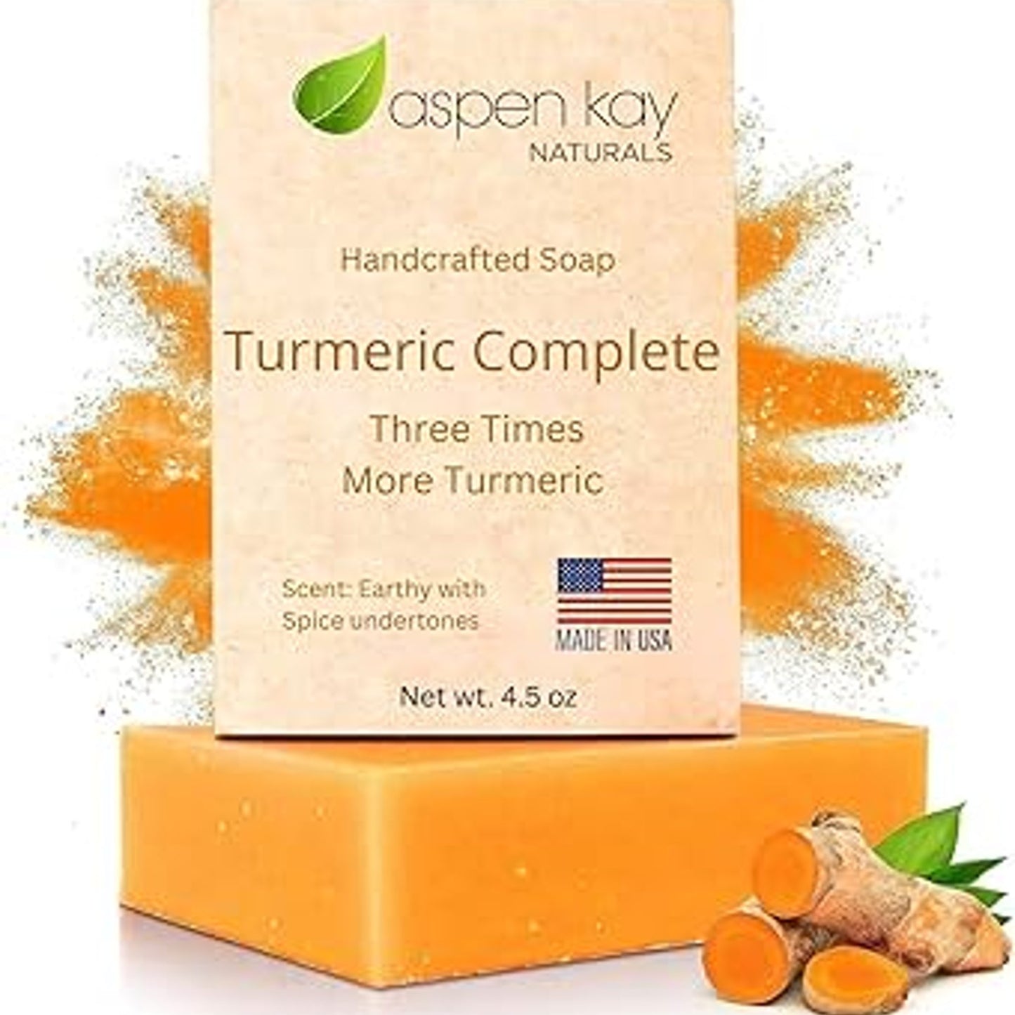 OKAY Turmeric Facial Cleanser 4.5 Oz