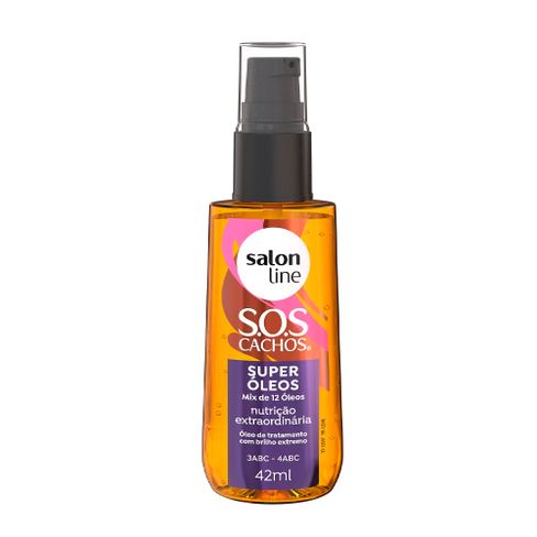 Salon Line S.O.S Cachos Super Óleos Nutrição Extraordinária 42ml