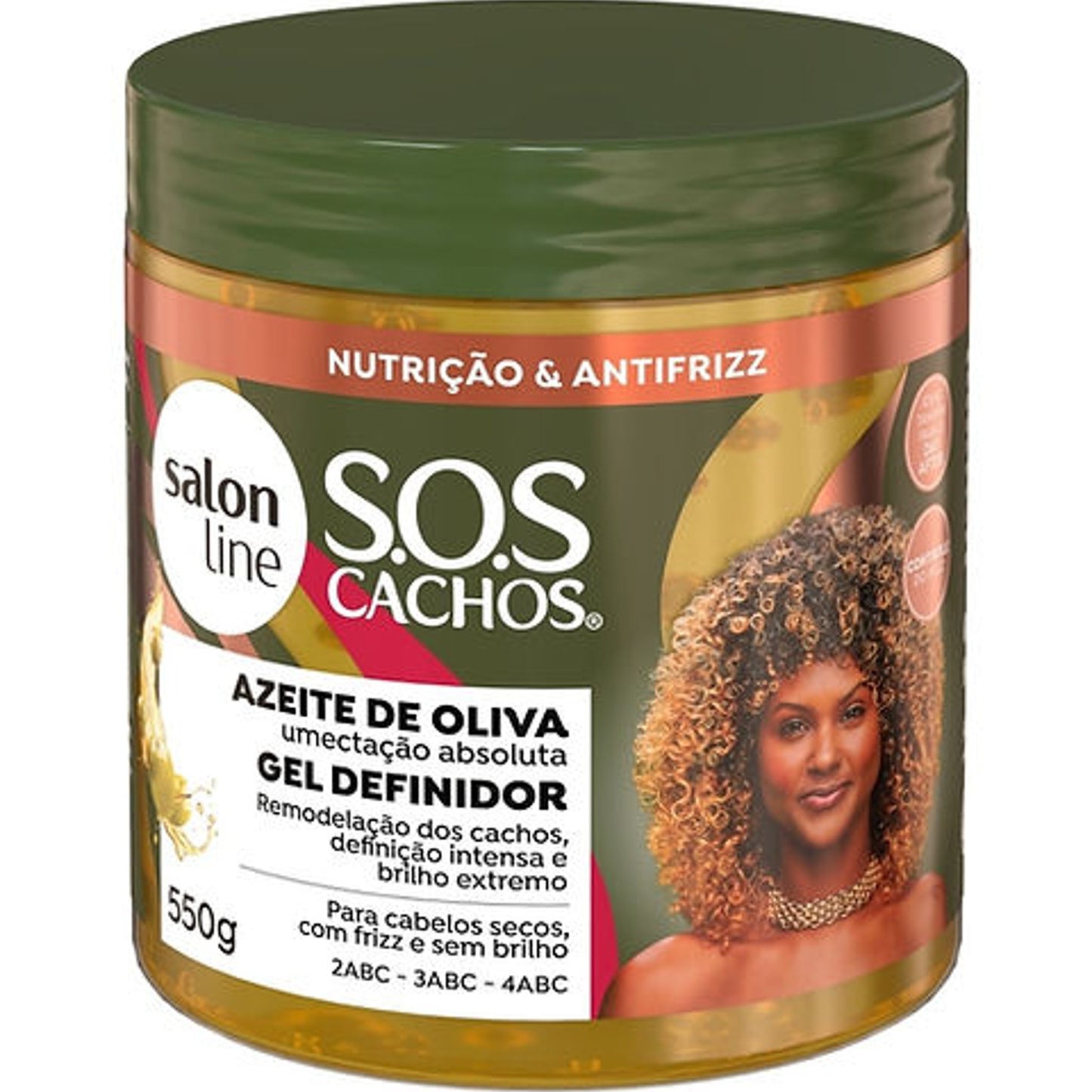 Salon Line S.O.S Cachos Revitalizing Gel 550g